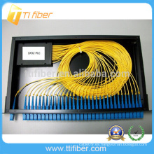 Divisor de fibra óptica 1x32 PLC patch panel Color negro